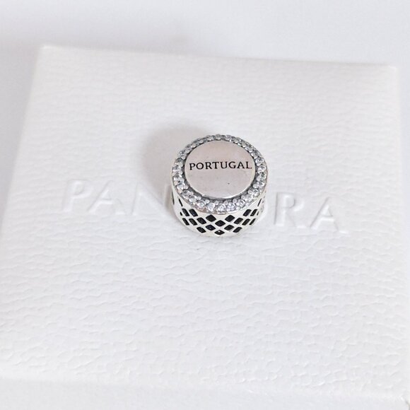 Pandora Charm Rooster of Portugal Charm Bead Travel Vacation S925 ALE with box - Picture 3 of 9